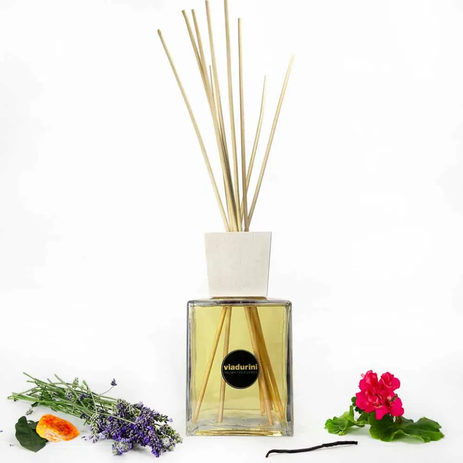 Profumatore Ambiente Fragranza Ambra 2.5 Lt con Bastoncini - Romaeterna Viadurini
