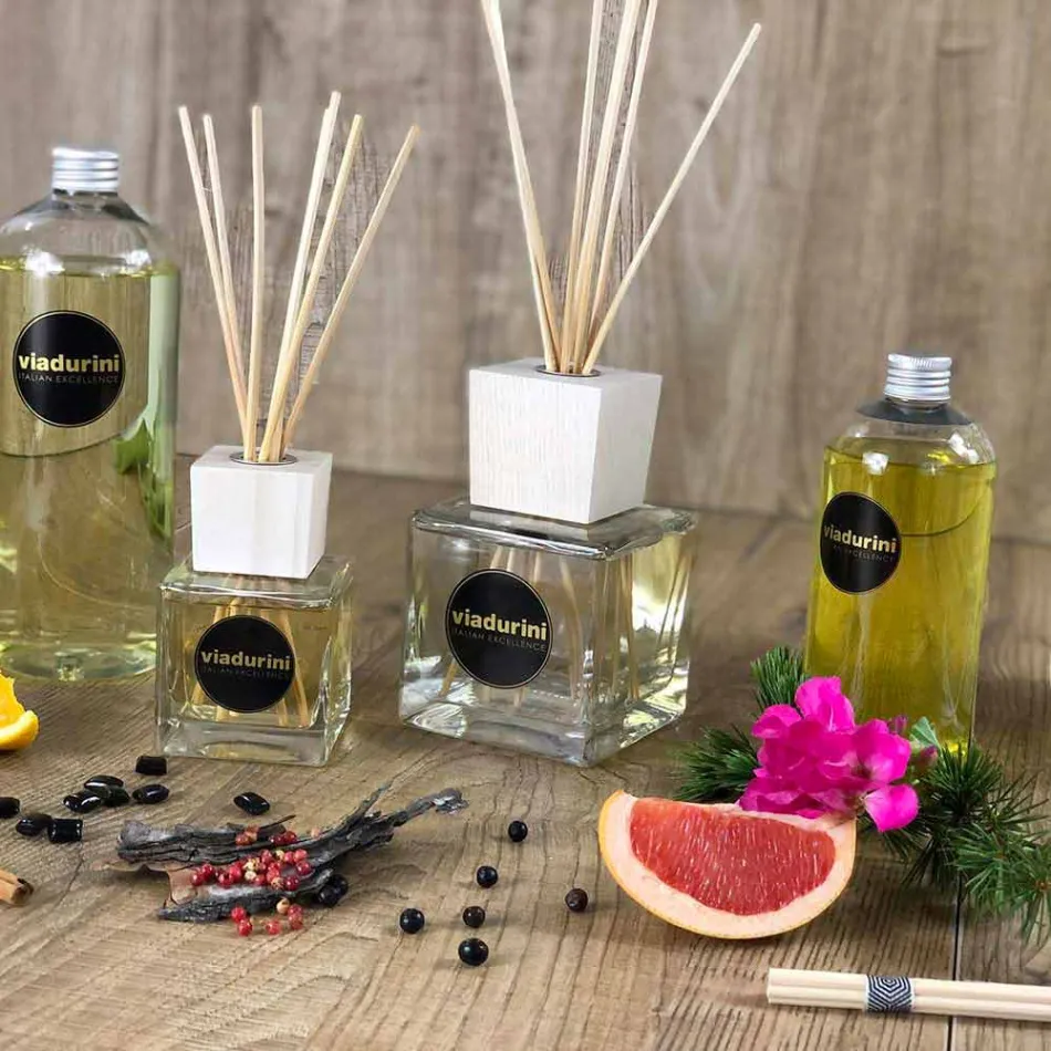 Profumatore Ambiente Lino Bianco 2,5 Lt con Bastoncini - Cuoredifirenze Viadurini