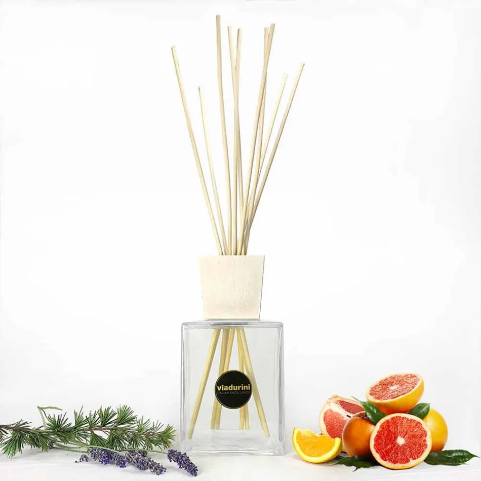 Profumatore Ambiente Lino Bianco 2,5 Lt con Bastoncini - Cuoredifirenze Viadurini