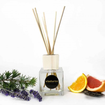 Profumatore Ambiente Lino Bianco 200 ml con Bastoncini - Cuoredifirenze Viadurini