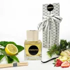Profumatore Ambiente Rosa Marittima 200 ml con Bastoncini - Rosadiamalfi Viadurini