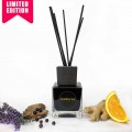 Profumatore Ambiente Zenzero Pepe Nero 200 ml con Bastoncini - Viaduriniinblack