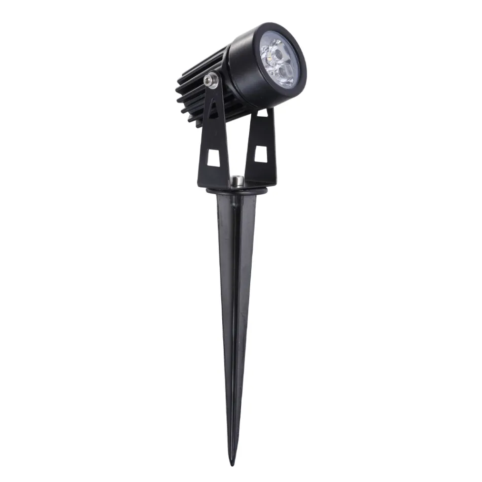 Proiettore Faretto Rotondo con Led da Esterno in Alluminio 6 Pezzi - Erio Viadurini