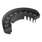Proiettore Led 9W da Esterno in Alluminio Finitura Nero Opaco - Tudor Viadurini