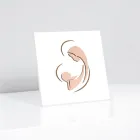 Quadretto Inciso a Laser di Maria e Gesù Bambino Made in Italy - Nigella Viadurini