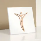 Quadretto Realizzato con Incisione Laser di Jesus Made in Italy - Kyla Viadurini