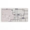 Quadro con Rosa e Forme Geometriche Realizzato in Laser Made in Italy - Rin
