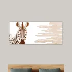 Quadro con Zebra Realizzato con il Laser Made in Italy - Yuuka Viadurini