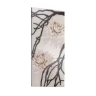 Quadro Realizzato con il Laser con Fiore di Dalia Made in Italy - Taka Viadurini