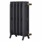 Radiatore di Design 5 Elementi Lisci in Ghisa da Terra fino 1062 W - Barocco Viadurini