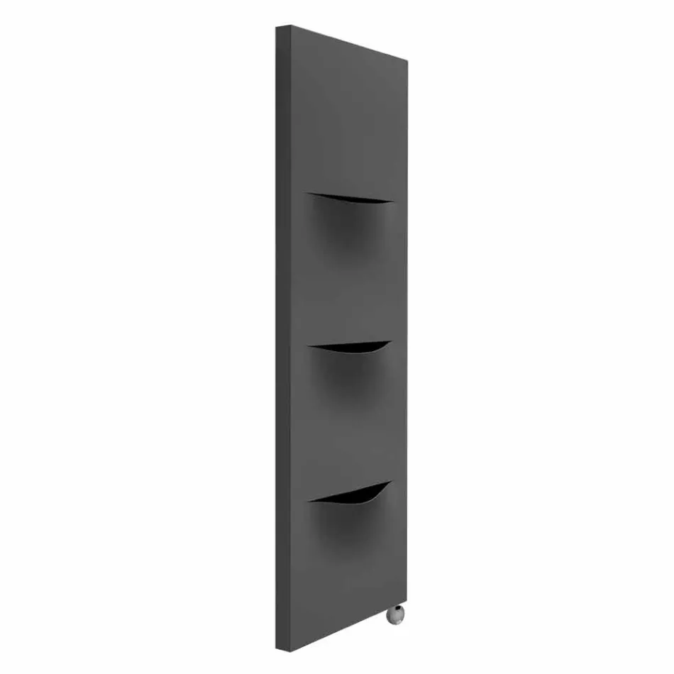 Radiatore Elettrico Verticale Design in Acciaio Moderno fino a 1000 W - Cut Viadurini