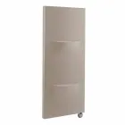 Radiatore Elettrico Verticale Design in Acciaio Moderno fino a 1000 W - Cut Viadurini