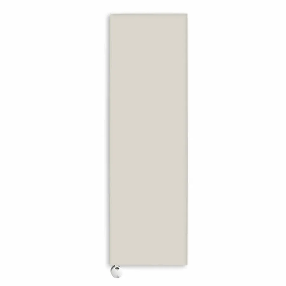 Radiatore Elettrico Verticale Design Minimale Acciaio Grigio Ardesia 700 W - Ice Viadurini