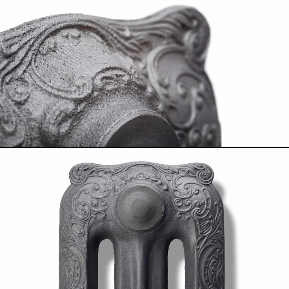 Radiatore idraulico retrò in ghisa a 3 colonne Tiffany by Scirocco H Viadurini
