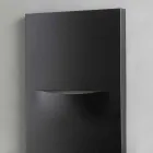 Radiatore Idraulico Verticale Design in Acciaio Moderno fino a 850 W - Cut Viadurini