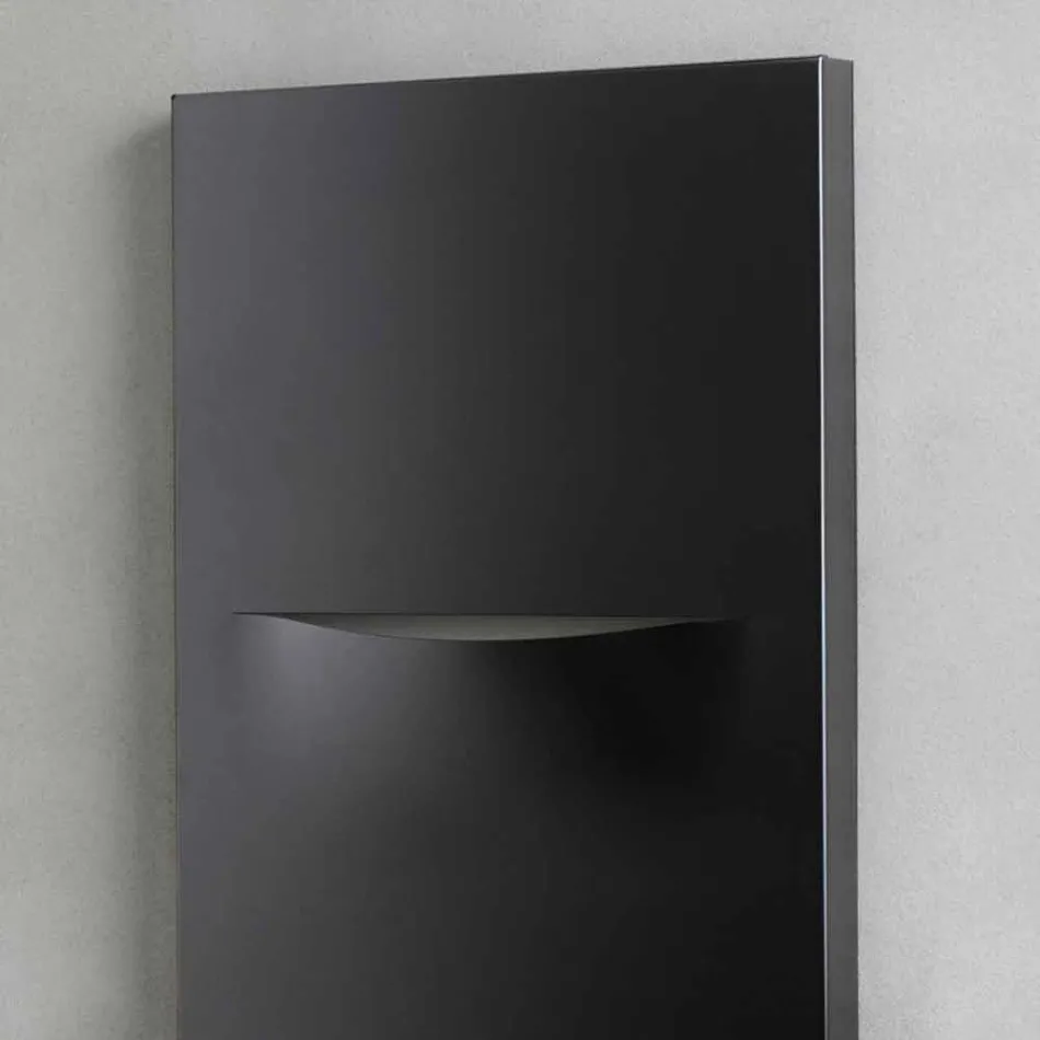 Radiatore Idraulico Verticale Design in Acciaio Moderno fino a 850 W - Cut Viadurini
