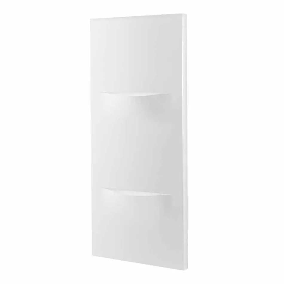 Radiatore Idraulico Verticale Design in Acciaio Moderno fino a 850 W - Cut Viadurini