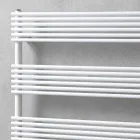 Radiatore Orizzontale Elettrico Design a Parete in Acciaio fino a 700 W - Nibbio Viadurini