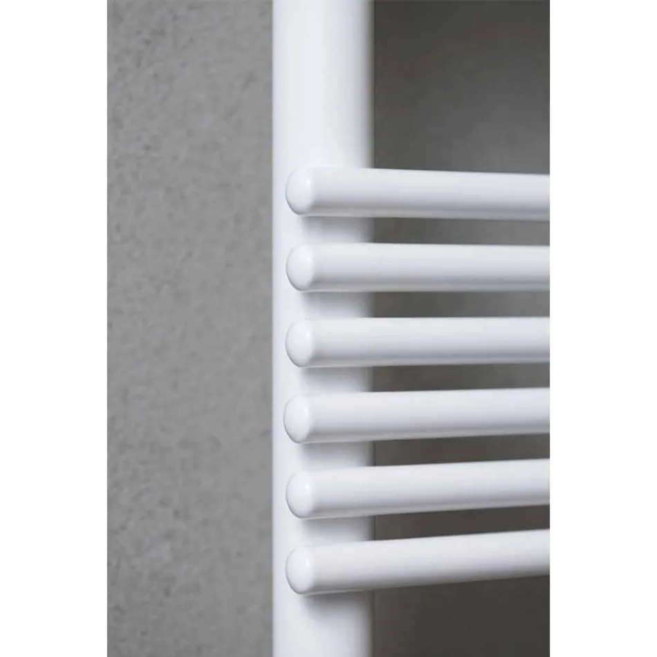 Radiatore Orizzontale Elettrico Design a Parete in Acciaio fino a 700 W - Nibbio Viadurini