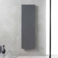 Radiatore Verticale di Design in Acciaio Grigio Ardesia fino a 626 W - Ice