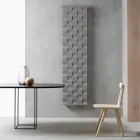 Radiatore Verticale Idraulico a Parete di Design Moderno fino 898 Watt - Air Viadurini
