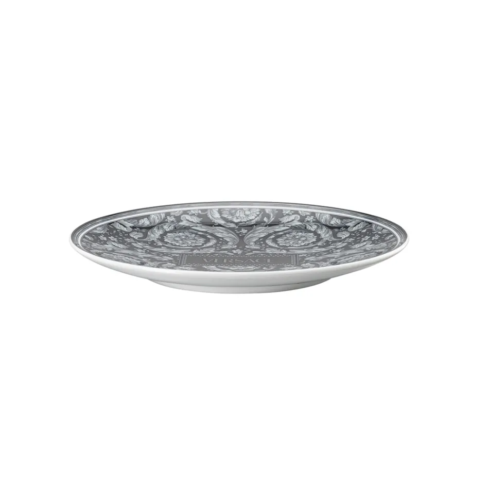 Rosenthal Versace Barocco 4 Piatti Piani Diametro 17 cm in Porcellana - Barocco Viadurini