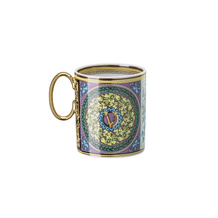 Rosenthal Versace Barocco Mosaic 4 Bicchieri con Manico in Porcellana - Mosaic Viadurini