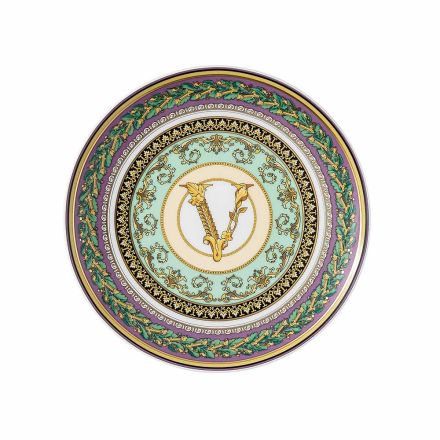 Rosenthal Versace Barocco Mosaic 4 Piatti Piani Diametro 17 cm - Mosaic Viadurini