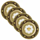 Rosenthal Versace I Love Baroque 4 Piatti Piani Diametro 18 cm - Baroque Viadurini