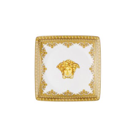 Rosenthal Versace I Love Baroque 6 Coppette Quadre Piane in Porcellana - Baroque Viadurini