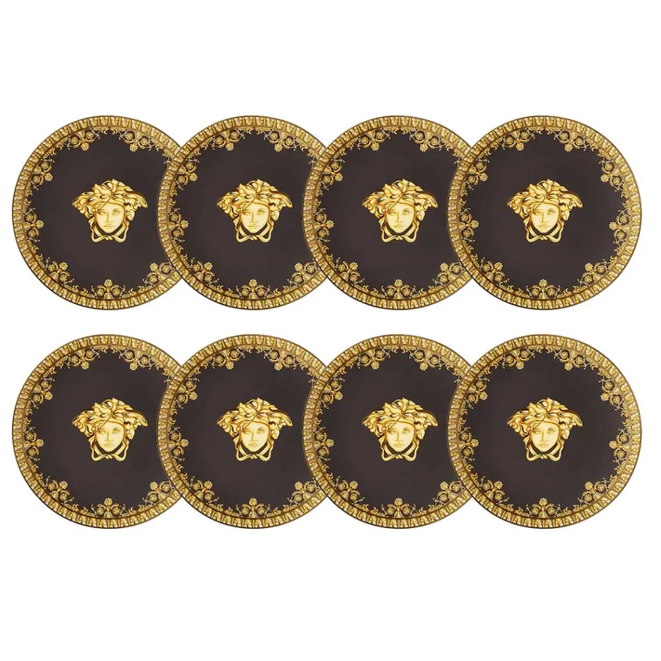 Rosenthal Versace I Love Baroque 8 Piatti Diametro 10 cm in Porcellana - Baroque Viadurini