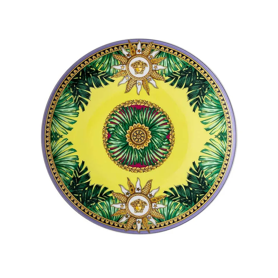 Rosenthal Versace Jungle Animalier 4 Piatti Piani Diametro 17 cm - Animalier Viadurini