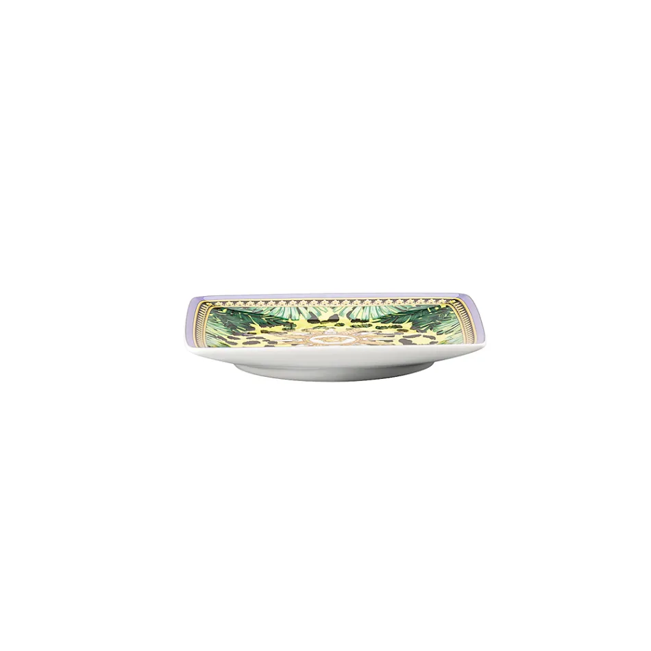 Rosenthal Versace Jungle Animalier 6 Coppette Quadre Piane - Animalier Viadurini