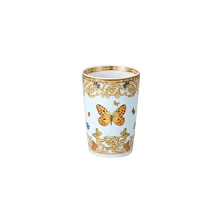 Rosenthal Versace Le Jardin 4 Bicchieri Senza Manico con Elementi Naturali - Medusa Viadurini