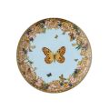 Rosenthal Versace Le Jardin 4 Piatti Piani Diametro 17 cm in Porcellana - Jardin