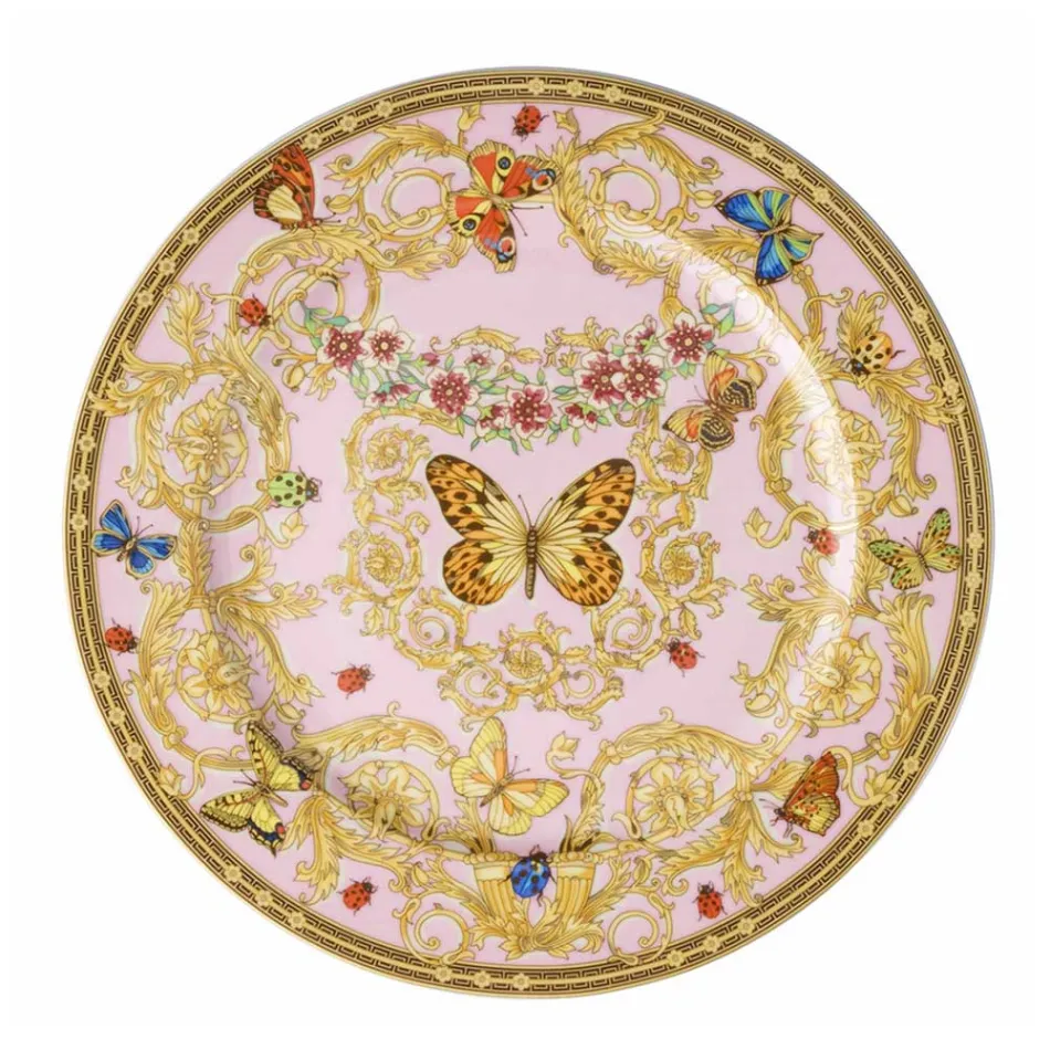 Rosenthal Versace Le Jardin Piatto Segnaposto o da Appendere Diametro 30 cm - Jardin Viadurini