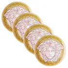 Rosenthal Versace Medusa Amplified 4 Piatti Piani Diametro 17 cm - Medusaamplifield Viadurini