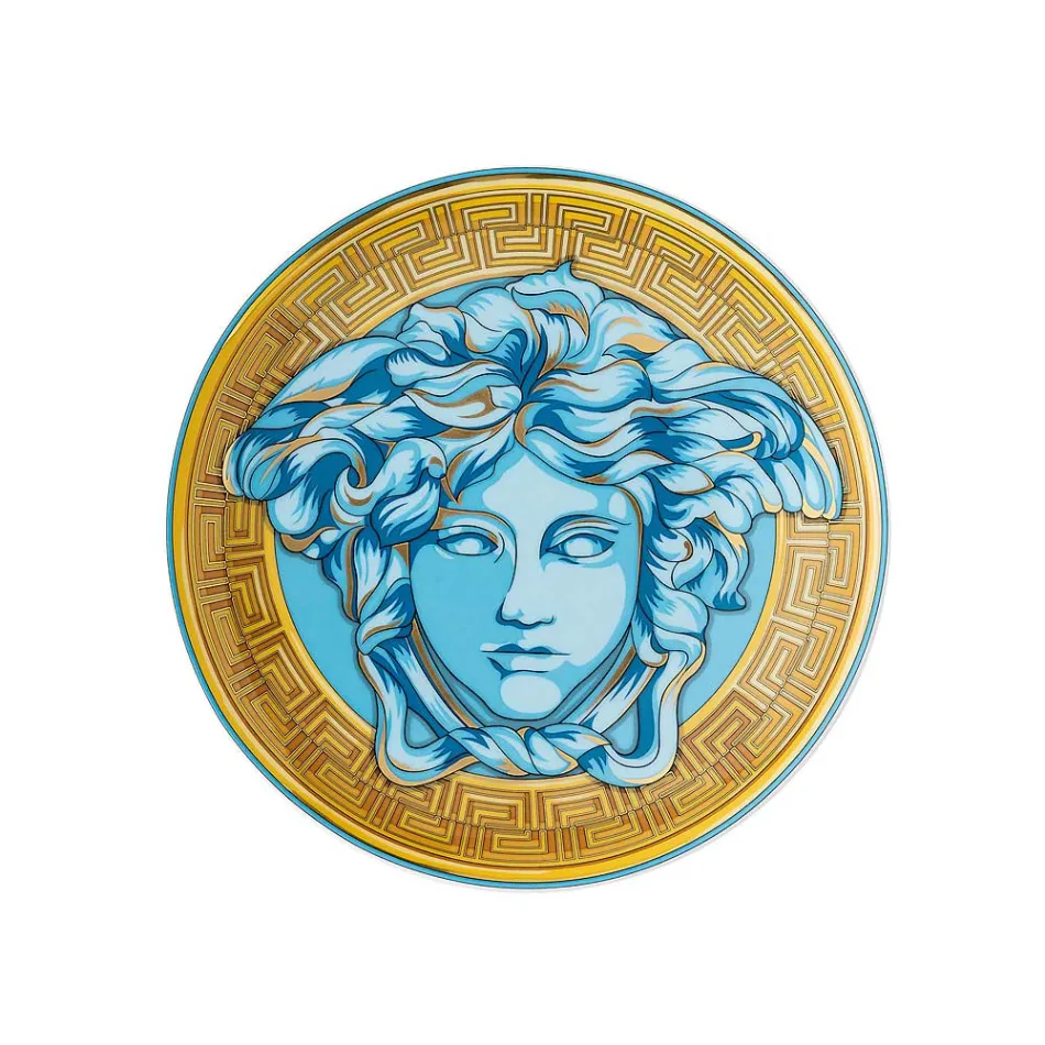 Rosenthal Versace Medusa Amplified 4 Piatti Piani Diametro 17 cm - Medusaamplifield Viadurini