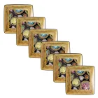 Rosenthal Versace Medusa Amplified Multicolor 6 Coppette - Amplifiedmulticolor Viadurini