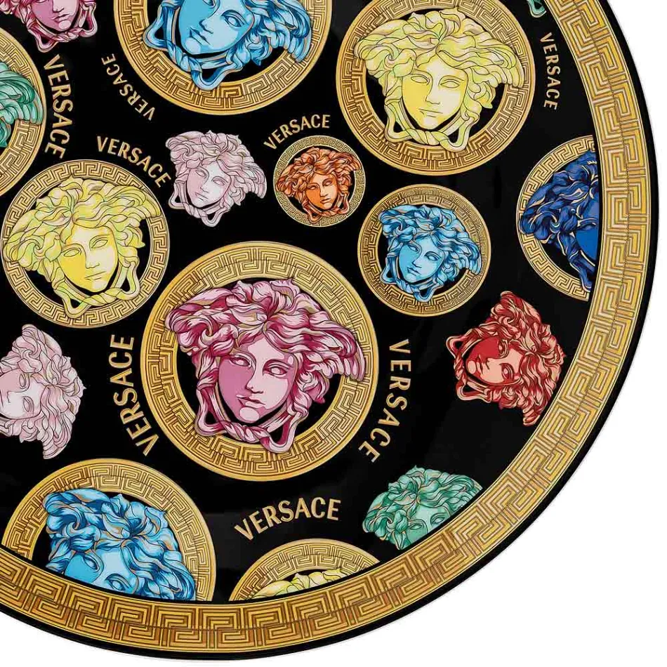 Rosenthal Versace Medusa Amplified Multicolor Piatto Segnaposto - Amplifiedmulticolor Viadurini