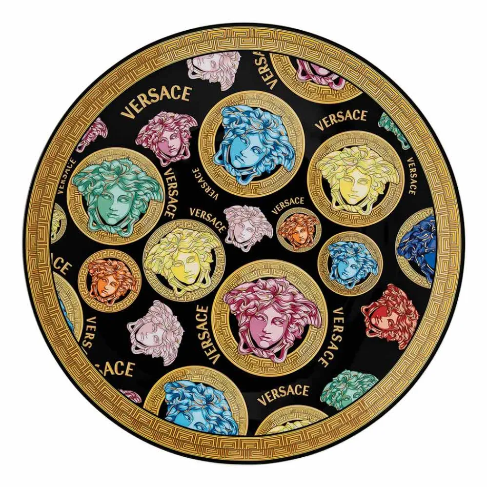 Rosenthal Versace Medusa Amplified Multicolor Piatto Segnaposto - Amplifiedmulticolor Viadurini