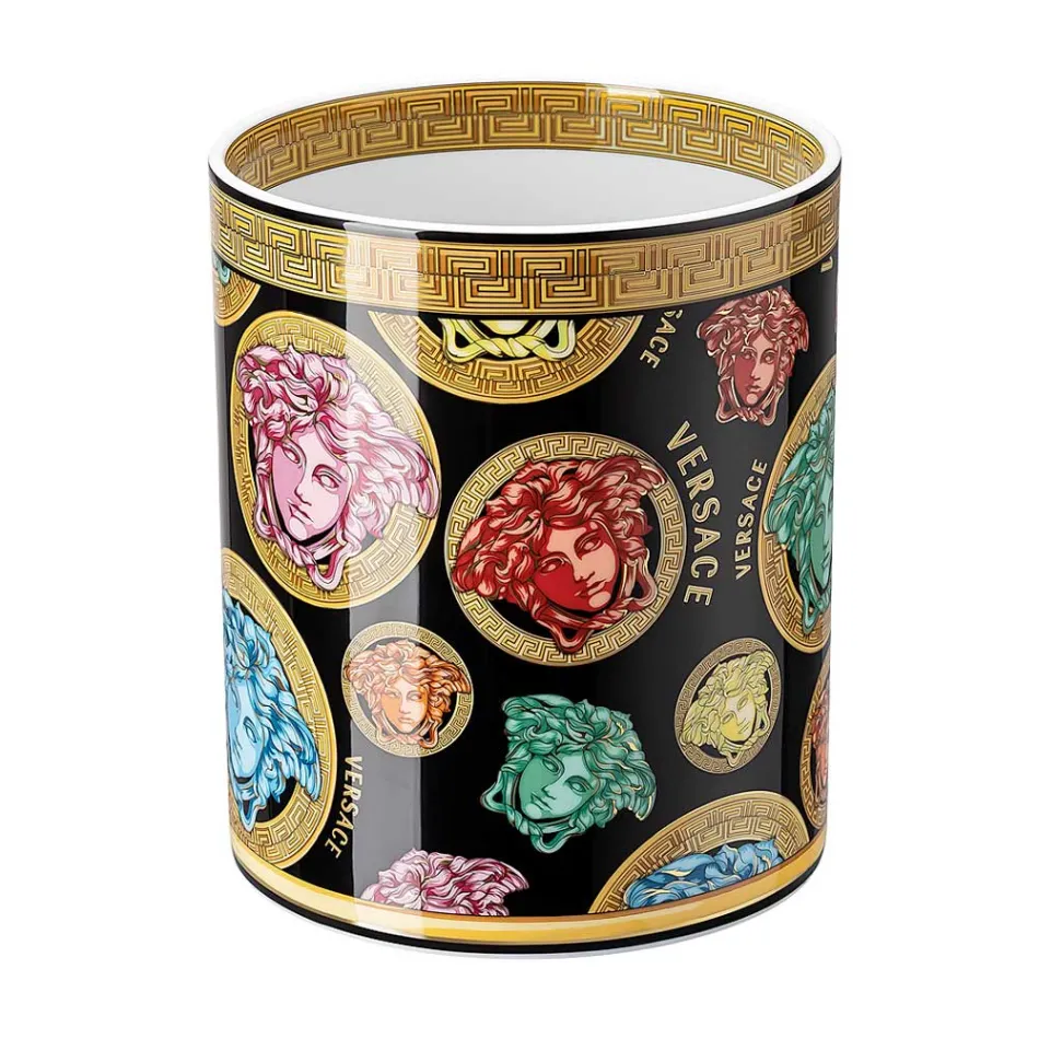 Rosenthal Versace Medusa Amplified Multicolor Vaso - Amplifiedmulticolor Viadurini