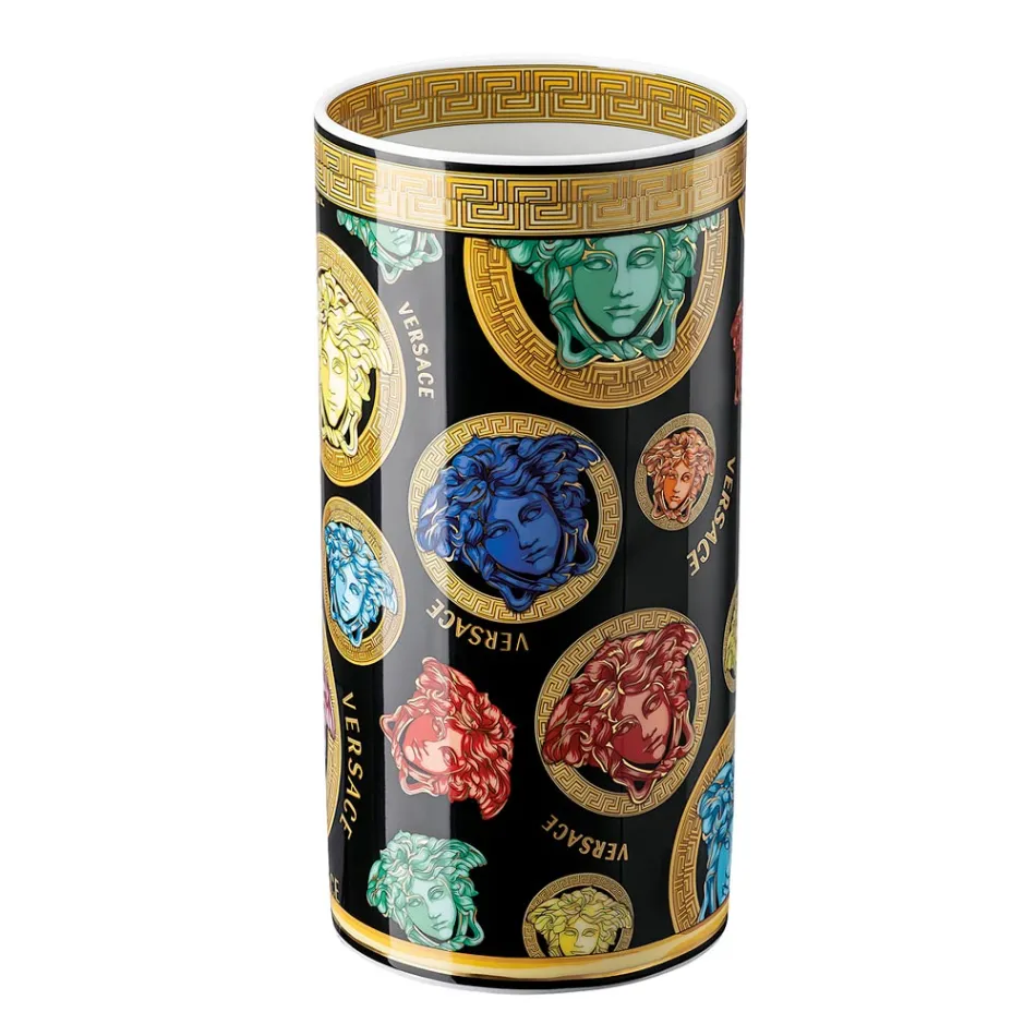 Rosenthal Versace Medusa Amplified Multicolor Vaso - Amplifiedmulticolor Viadurini