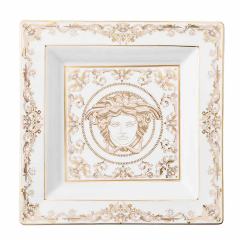Rosenthal Versace Medusa Gala Coppa di design in porcellana 22cm Viadurini