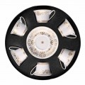 Rosenthal Versace Medusa Gala Gold set tazze in porcellana da tè 6 pz