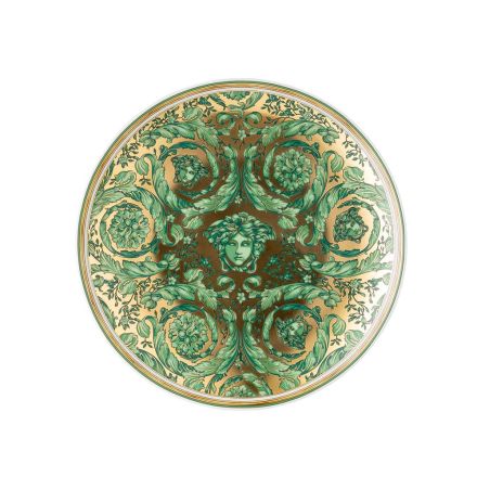 Rosenthal Versace Medusa Garland 4 Piatti Piani Diametro 17 cm - Christmas Viadurini