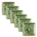 Rosenthal Versace Medusa Garland 6 Coppette Quadre Piane - Christmas Viadurini
