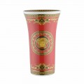 Rosenthal Versace Medusa Rosso Vaso di design moderno porcellana 26cm