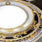 Rosenthal Versace Prestige Gala 4 Piatti Piani Diametro 18 cm - Prestige Viadurini