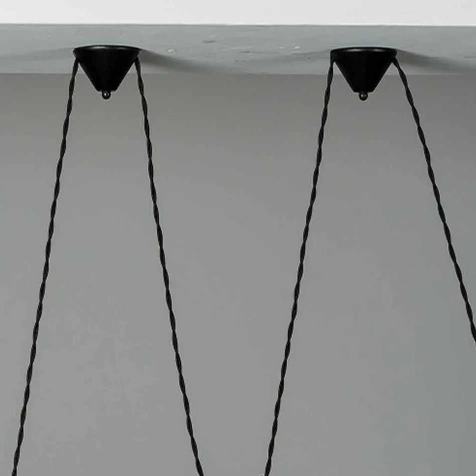 Rosone in ceramica per lampade composizione Battersea 975ST - Toscot Viadurini